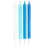 Velas de gibré medianas Blues 4u