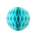 Esfera panal chico 18cm aguamarina/verde agua