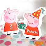 Carpita cartel Peppa Pig con forma 2u Pers
