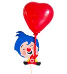 Pinche para torta Plim Plim con globo
