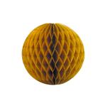 Esfera panal chico 18cm dorado
