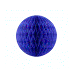Esfera panal chico 18cm azul