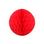 Esfera panal chico 18cm rojo