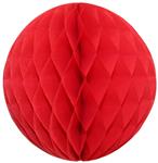 Esfera panal grande 33cm rojo