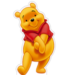 Adorno reversible gde Winnie Pooh