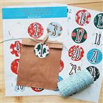Kit Adviento Kraft Rojo