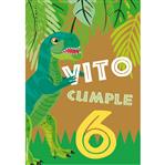 Afiche Pers. Dinosaurio