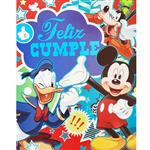 Afiche Mickey Mouse Feliz Cumple
