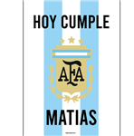 Afiche Pers. Futbol AFA