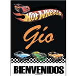 Afiche Pers. Hot Wheels