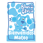 Afiche Pers. Las Pistas de Blue