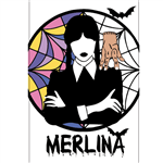 Afiche Pers. Merlina