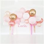 Arco de Globos Deco pared. "Roses&gold"