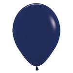 Globos lisos navy 10u
