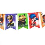 Banderín articulado Miraculous Ladybug