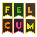 Banderín rectangulos FC Fluo/Neon FC