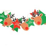 Guirnalda troquelada Reindeer