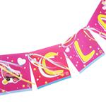 Banderín Soy Luna con cintas (pers)