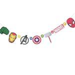 Banderín troquelado Avengers Marvel