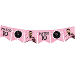 Banderín Futbol Inter Miam Mod.1 Pers.