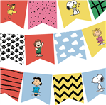 Banderín Snoopy