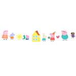 Banderín troquelado Peppa Pig