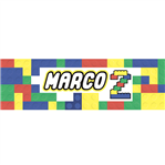 Banner de papel Lego Pers