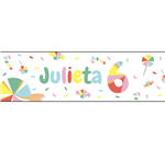 Banner de papel Candys Pers.