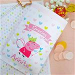 Bolsita sobre Pers. Peppa Pastel