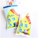 Bolsita sobre Pers. Peppa/ George