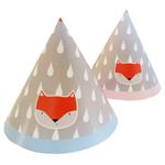 Bonete party Little Fox Rosa o celeste