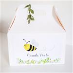 Cajita Feliz Abeja Bee con hojitas Pers