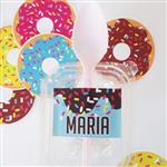 Set cajita torta Donuts x10 Pers