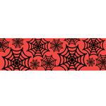 Camino de papel Telas de araña (rojo) 90cm