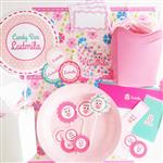 Candy Bar Búho Rosa Pers