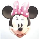 Careta de cartón Minnie 6u