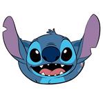 Careta de cartón Stitch10u