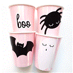 Vasos Pink Ghost 6u