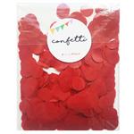 Confetti tissue rojo