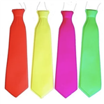 Corbata plastica Neon/Fluo