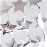 Vinilo estrellas met plateadas 12u