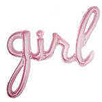 Globo GIRL rosa 90cm