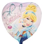 Globo Cenicienta (corazon) 20cm