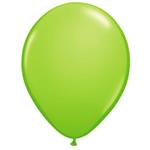 Globos lisos verde manzana 10u