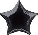 Globo estrella negro 45cm