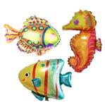 Globos Set animalitos del mar (Mod3) x3