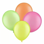 Globos lisos Neon Fluo 10u