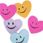 Goma de borrar corazon (multicolor)