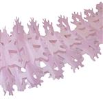 Guirnalda de papel redonda sol rosa