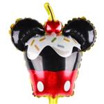 Globo Mickey Cupcake Rojo 30cm